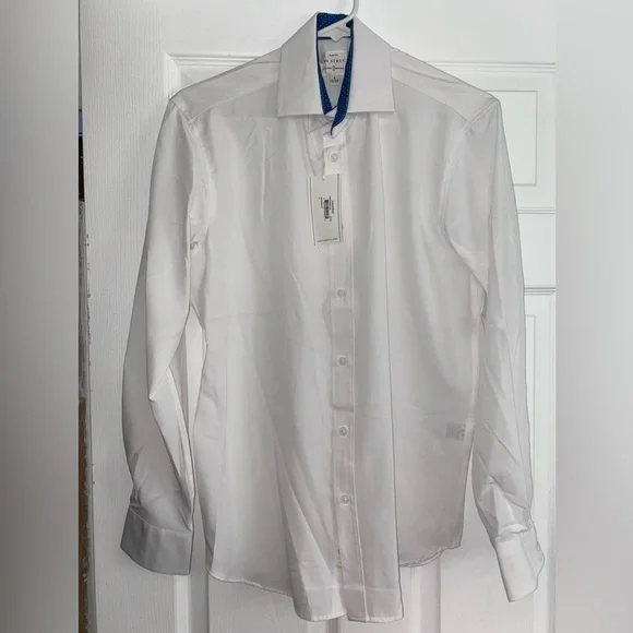 Constrct Shirts | Construct Mens Dress Shirt Nwt | Color: White | Size: S | Hotdeals24'S Closet